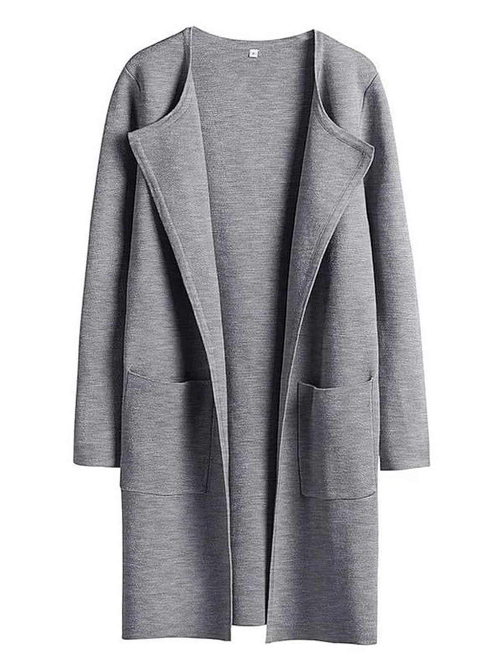 Lapel Classy Coatigan