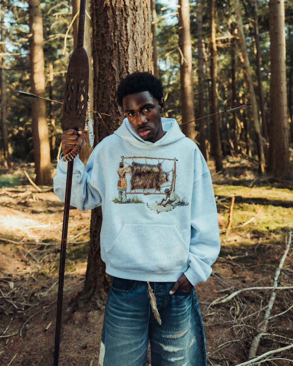 "HIDE" HOODIE