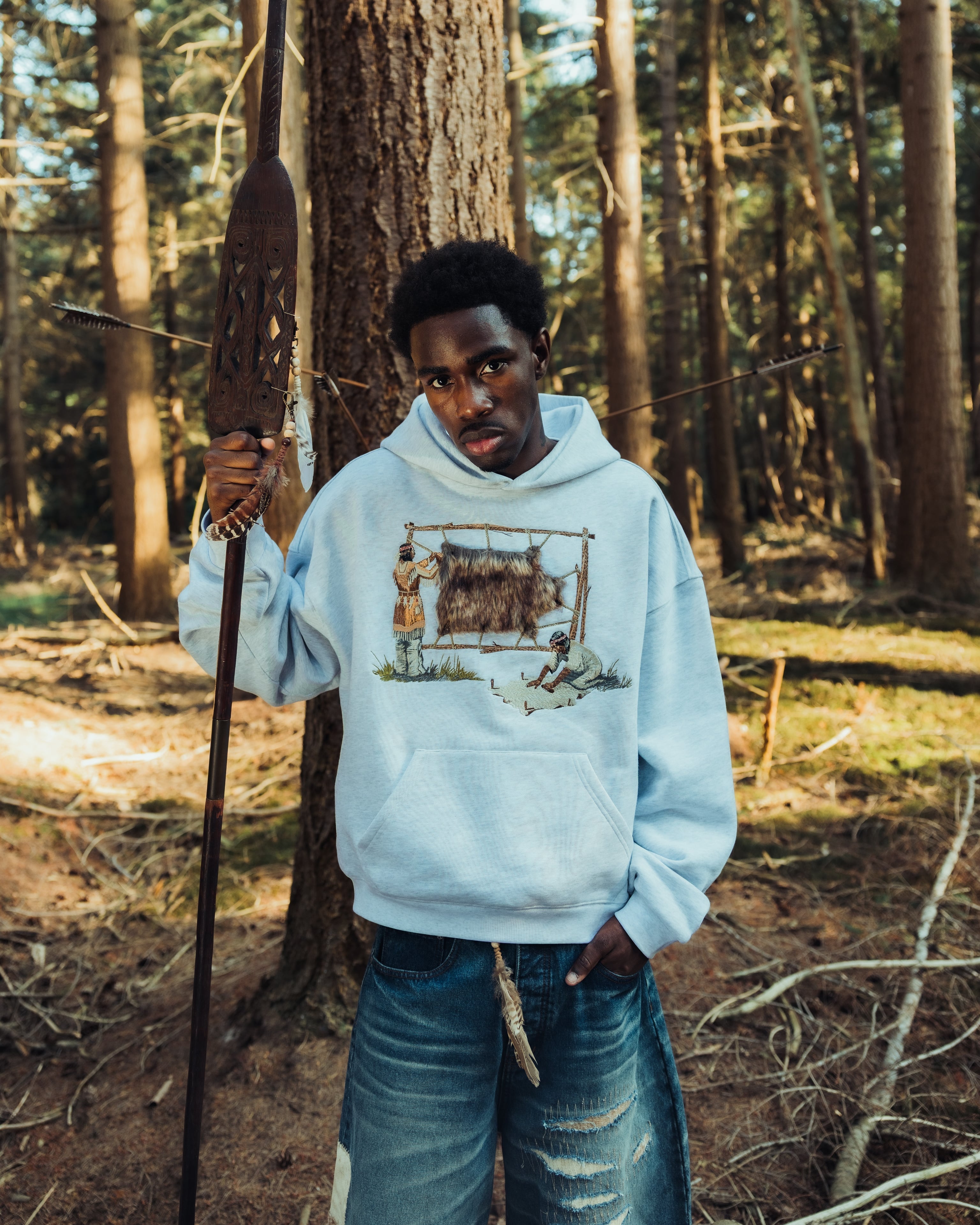 "HIDE" HOODIE