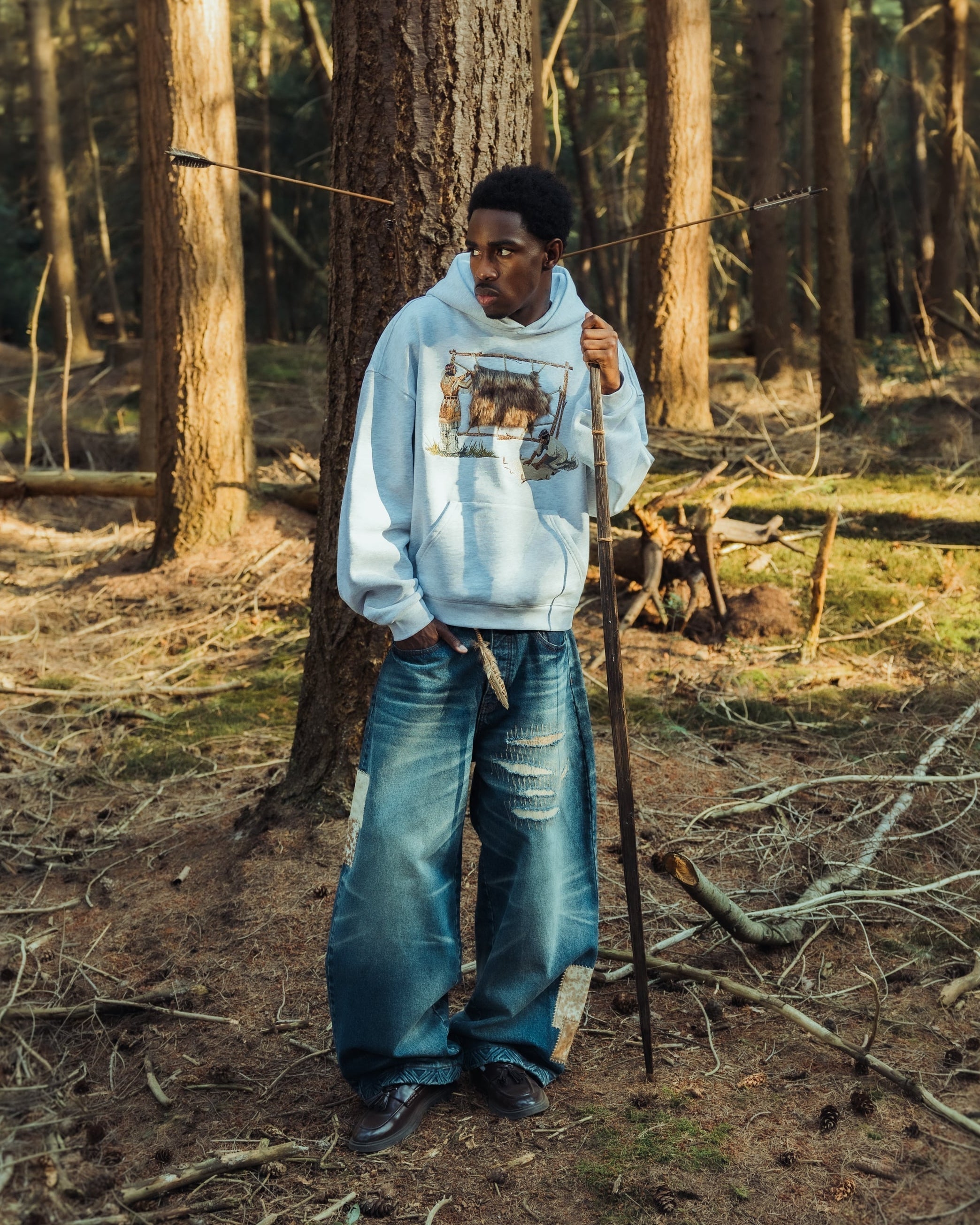 "HIDE" HOODIE